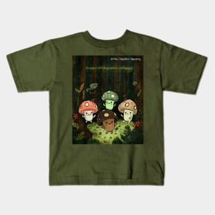 Mushroom Dance Party Kids T-Shirt